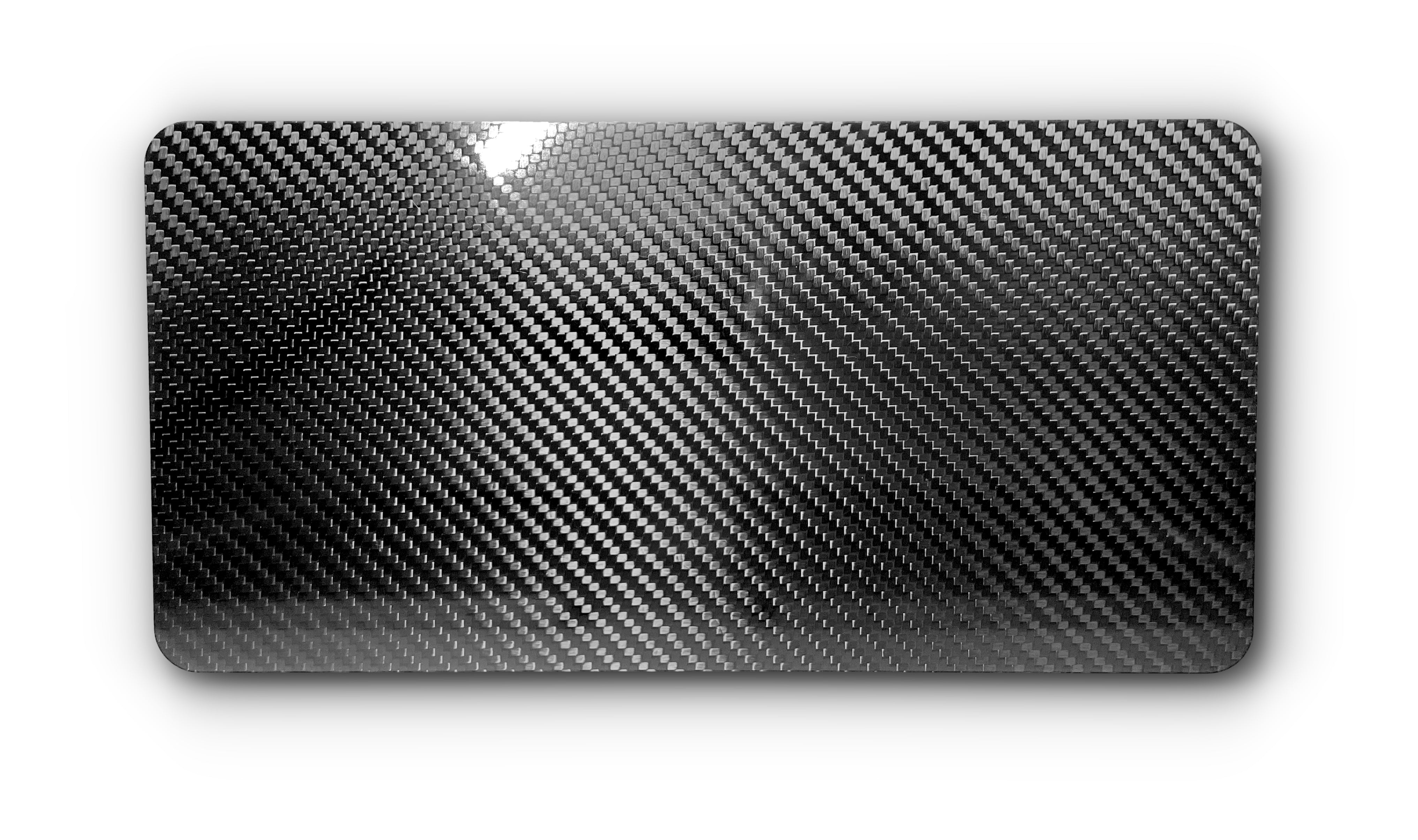 Carbon Fiber (Simulated) Magnetic Plate Cover